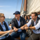 Actief zeilen met collega's op het IJsselmeer