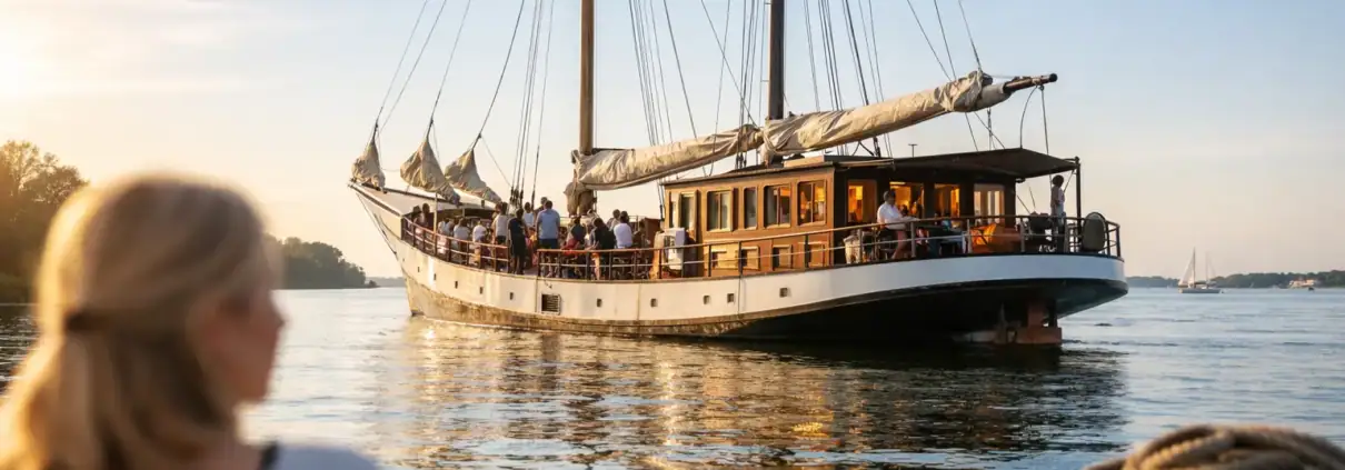Groepsaccommodatie op een schip kiezen