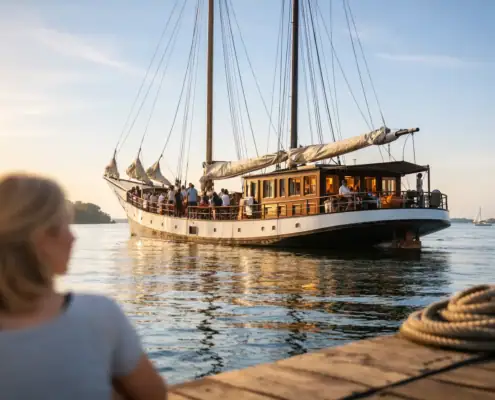 Groepsaccommodatie op een schip kiezen