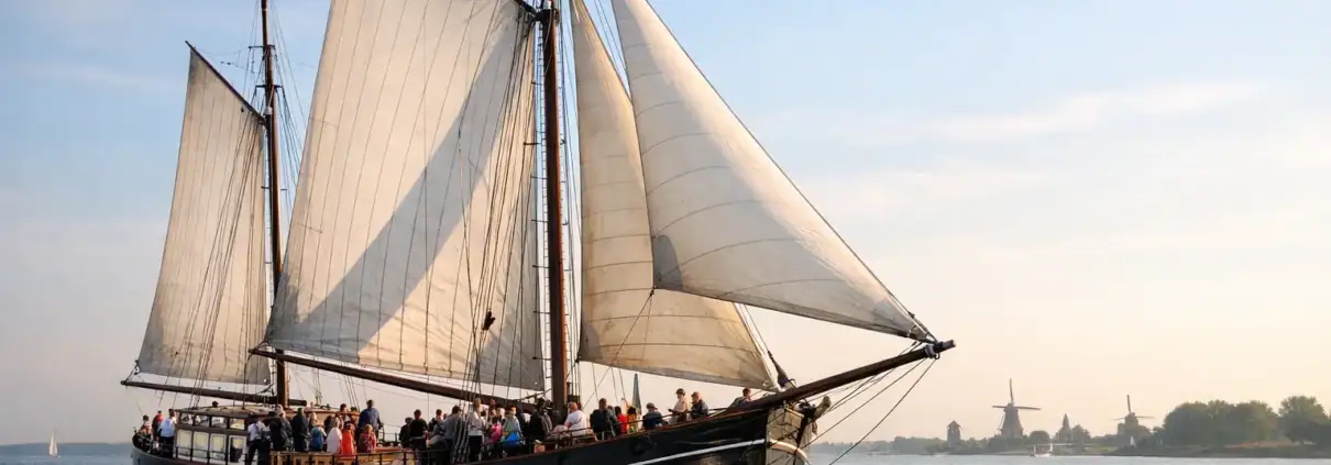 Historische klipper huren voor groepen