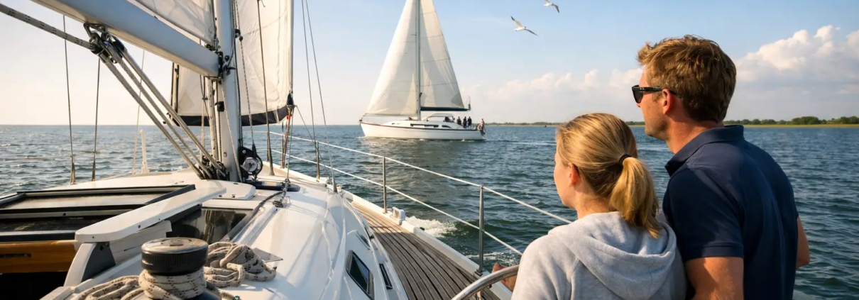 Zeilen IJsselmeer zonder vaarbewijs kan dat?