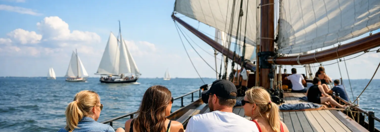 Zeilvakantie met groep op het IJsselmeer