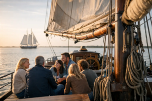 Overnachten op een zeilschip met je groep