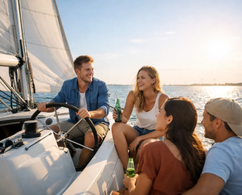 Zeilvakantie met vrienden op het IJsselmeer