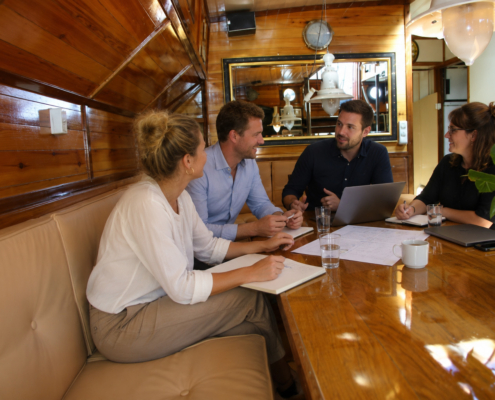 Vergaderlocatie water Nederland voor teams