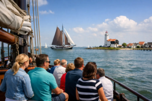 Dagtocht IJsselmeer met groep boeken