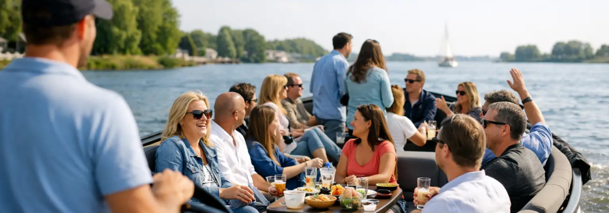Varen met grote groep zonder gedoe