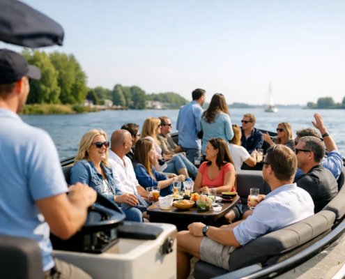 Varen met grote groep zonder gedoe