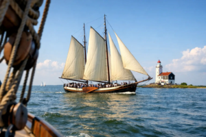 Traditioneel zeilen op het IJsselmeer met uw groep