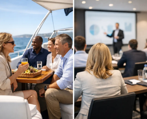 Dagcharter versus hotelconferentie: wat past beter?