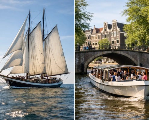 Klipper of rondvaartboot voor uw groepsuitje