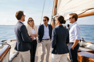 Klantendag op zeilschip die klanten bijblijft